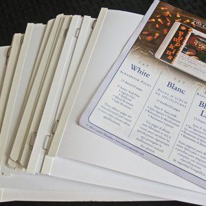 12 LOOSE WHITE PAGESFOR 7X7 ALBUM--CREATI…